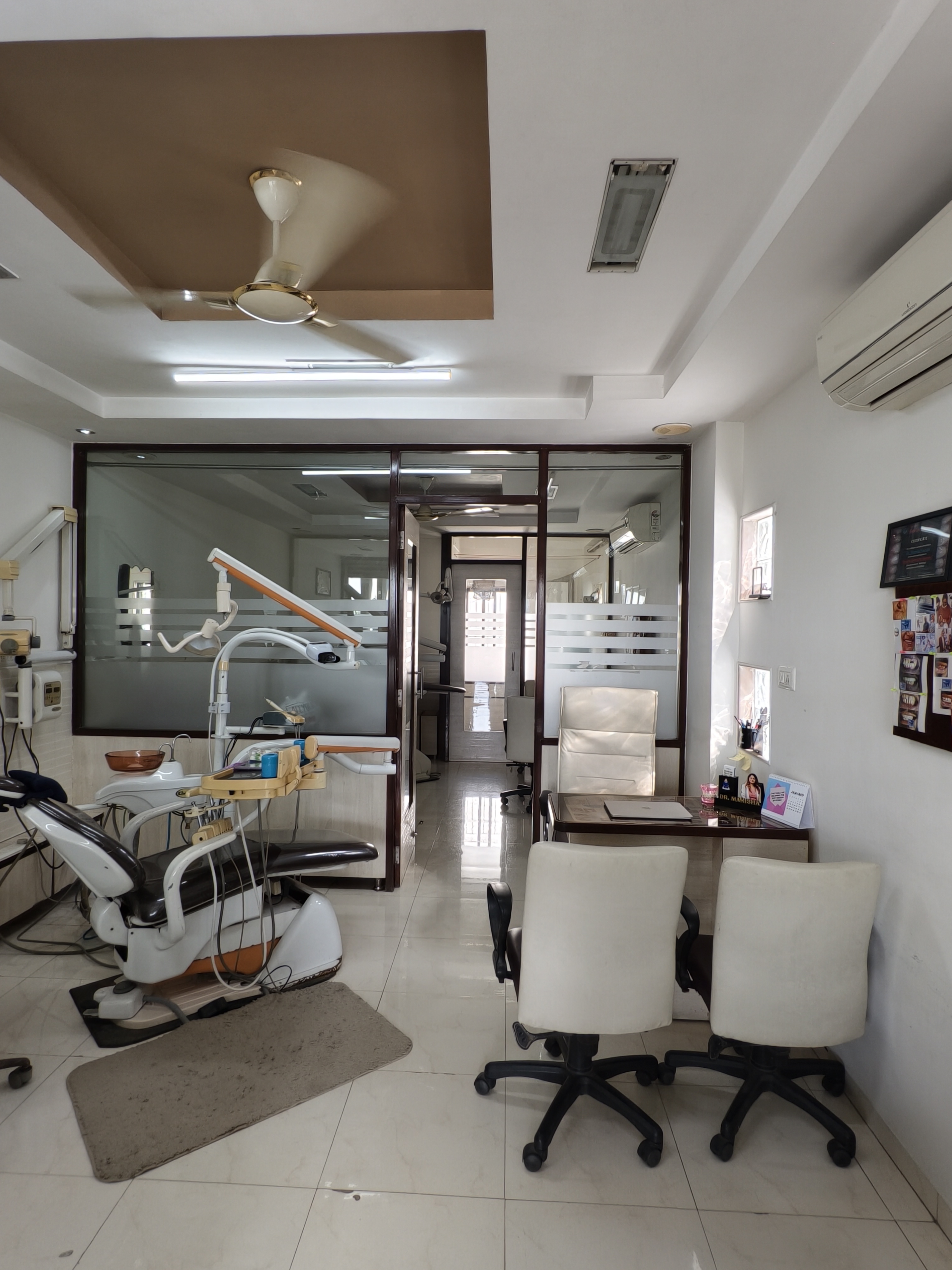 Dr. Manisha's dental clinic interior